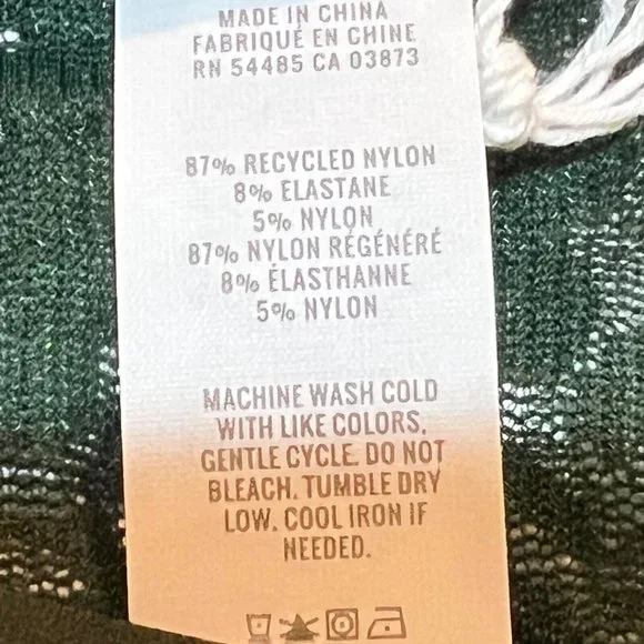 NWT AERIE Smoothez High Waisted Boyshort Pantie Sz XS Green Lace - Picture 3 of 4